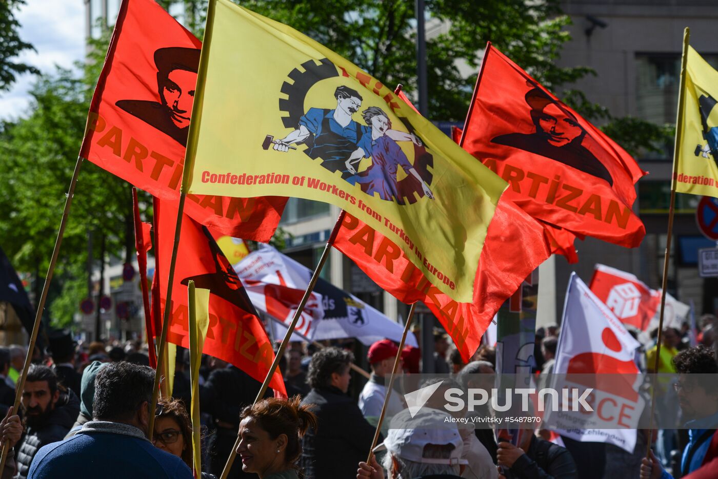 Labor Day rallies abroad