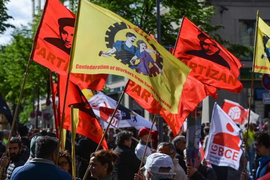 Labor Day rallies abroad