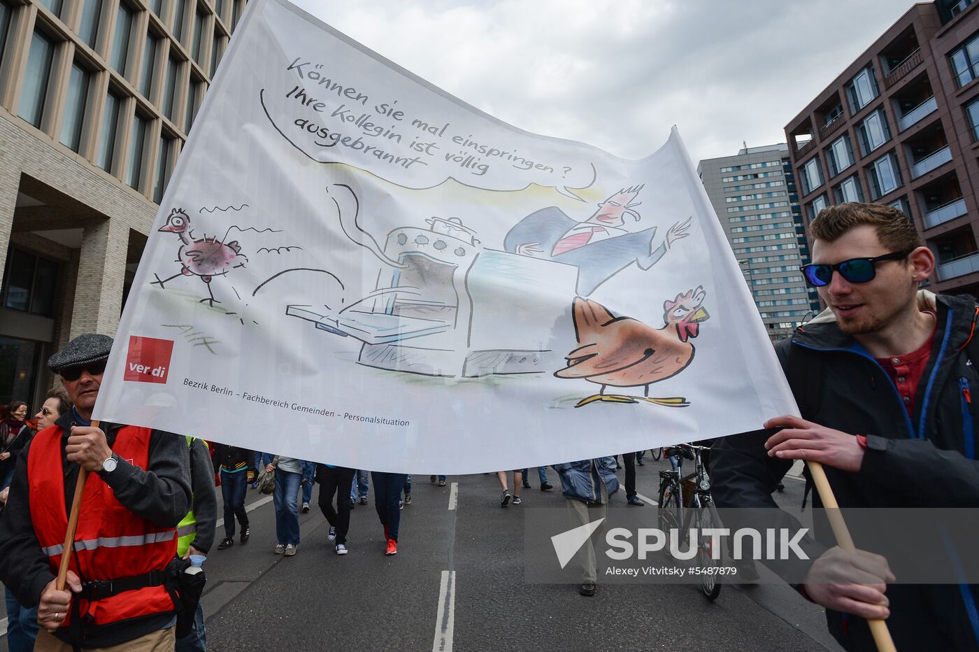 Labor Day rallies abroad