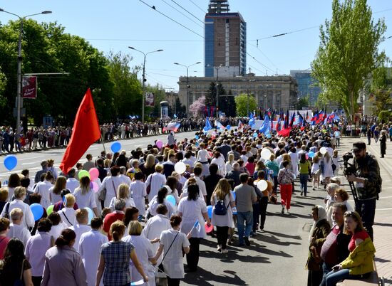 Labor Day rallies abroad