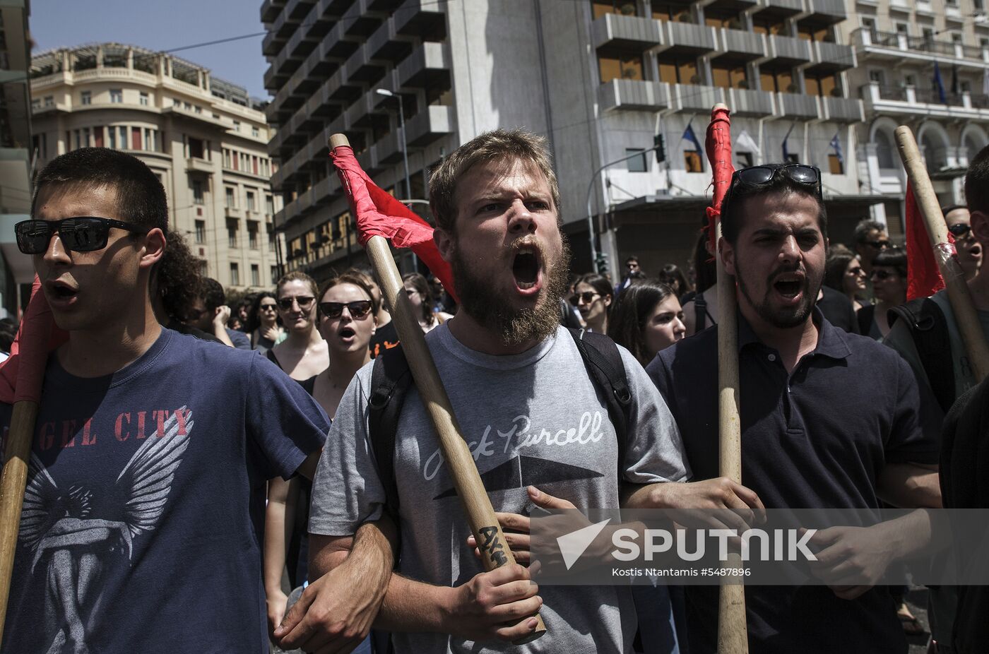 Labor Day rallies abroad