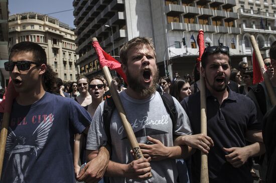 Labor Day rallies abroad