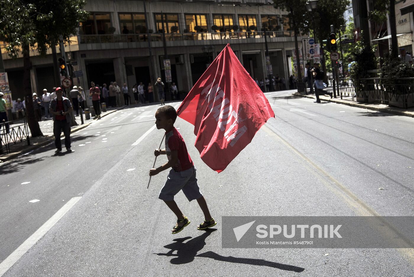 Labor Day rallies abroad
