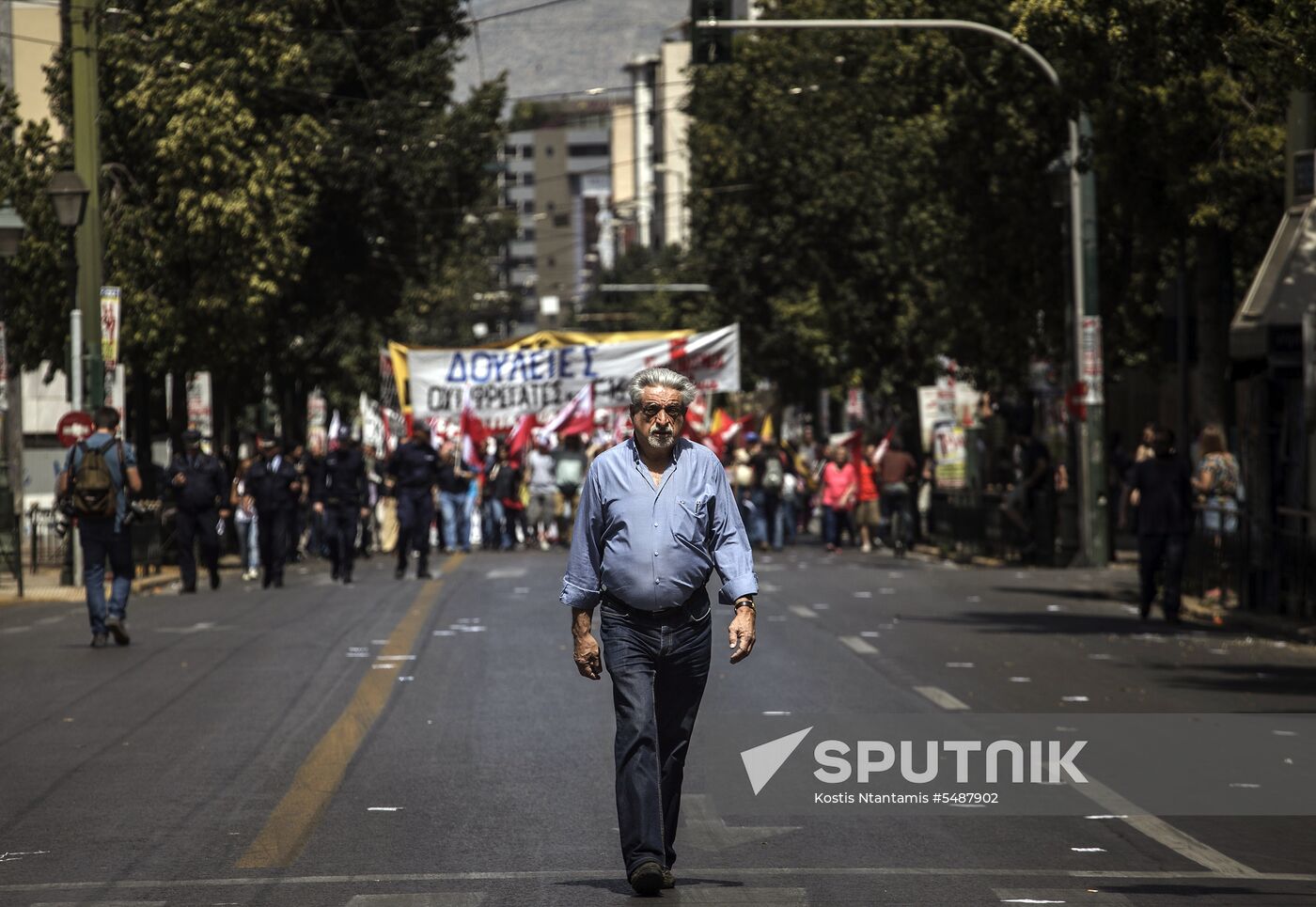 Labor Day rallies abroad