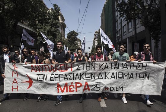 Labor Day rallies abroad