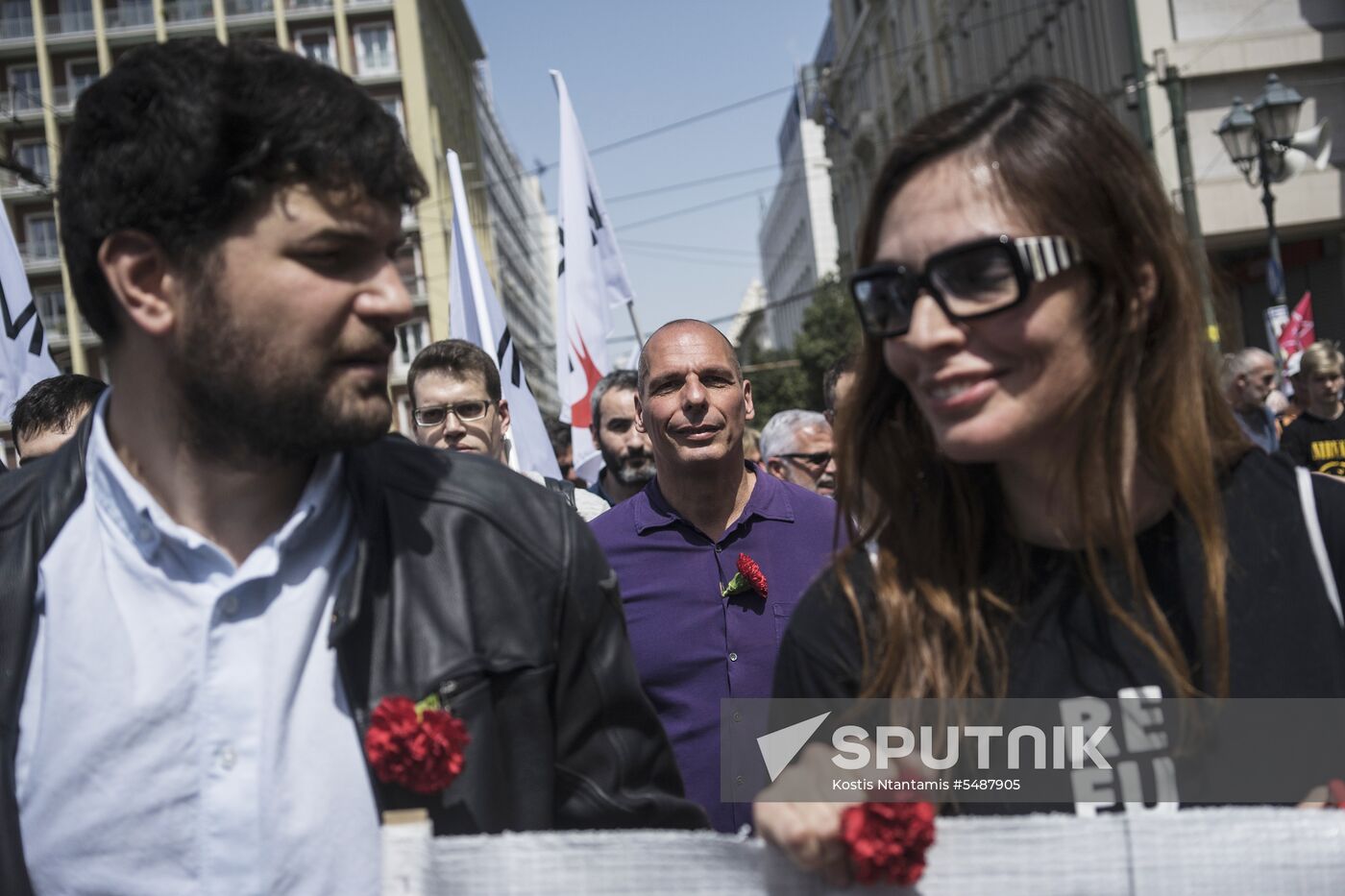 Labor Day rallies abroad