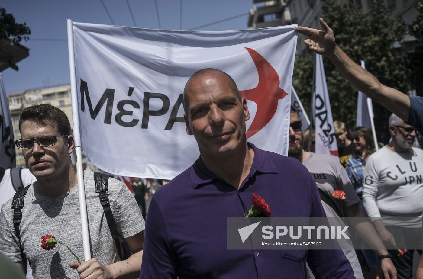 Labor Day rallies abroad