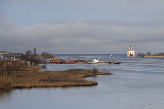 Navigation in Volga-Baltic Waterway