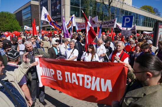 Labor Day rallies abroad