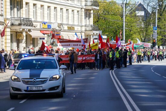 Labor Day rallies abroad