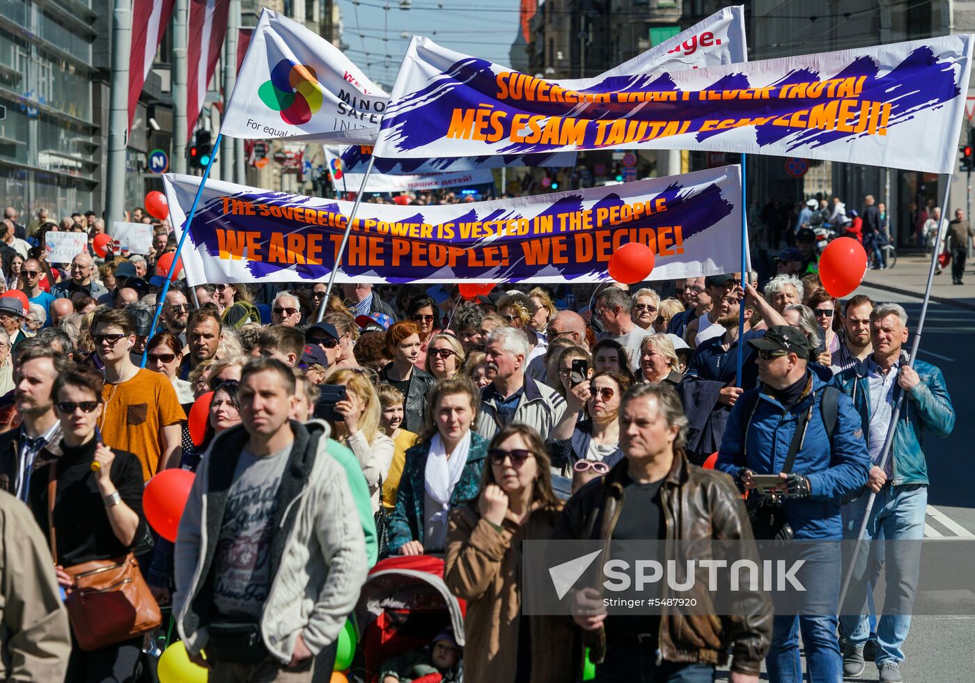 Labor Day rallies abroad