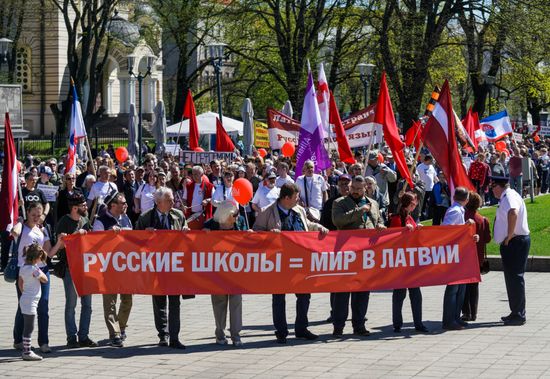 Labor Day rallies abroad