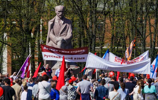 Labor Day rallies abroad