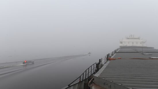 Navigation in Volga-Baltic Waterway