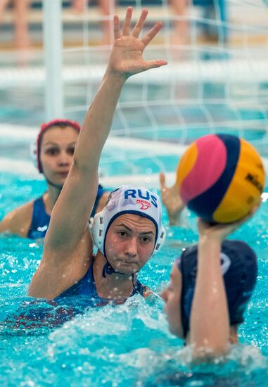 Water polo. FINA World League. Women. Russia vs. Hungary