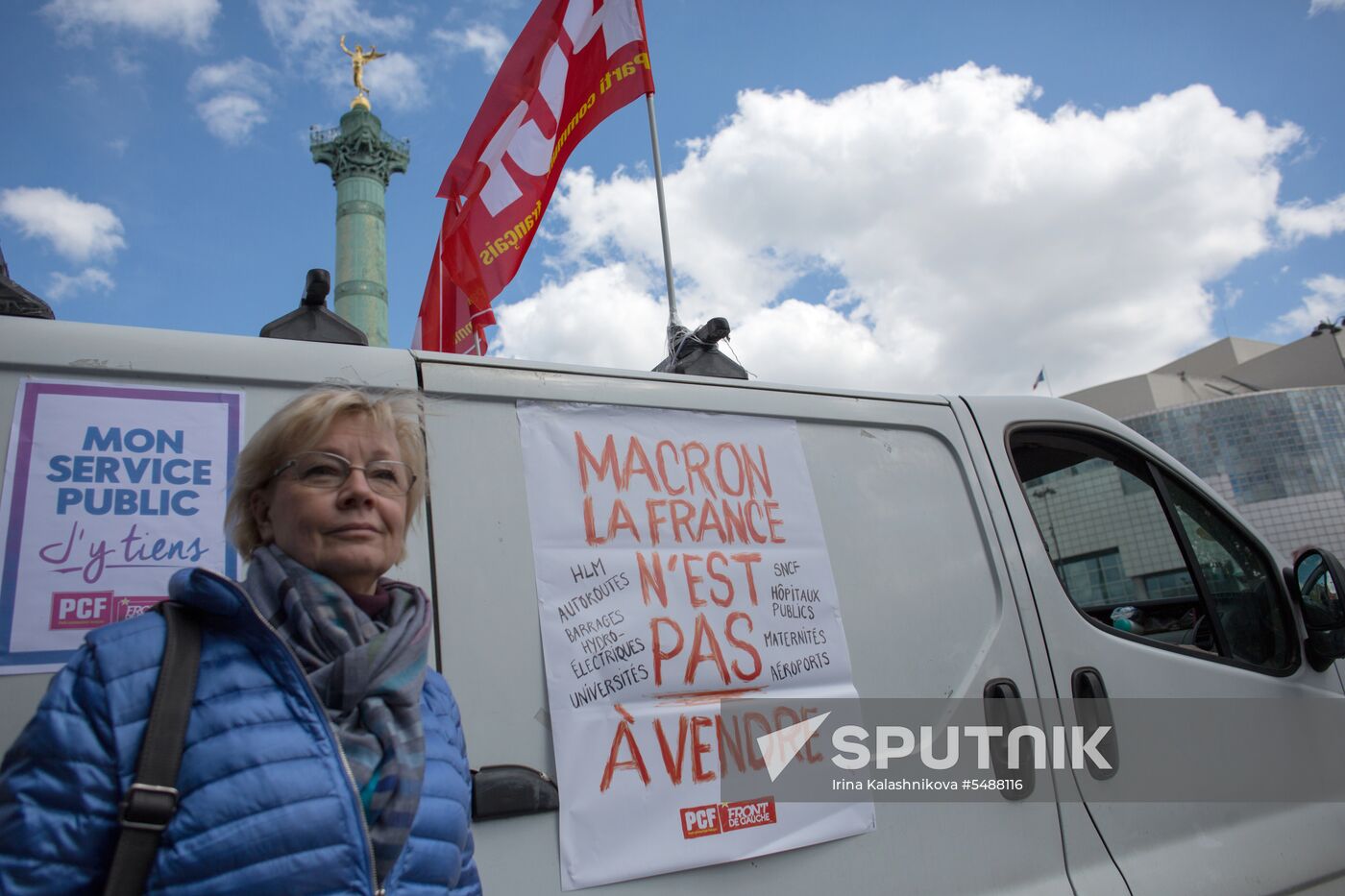 Labor Day rallies abroad
