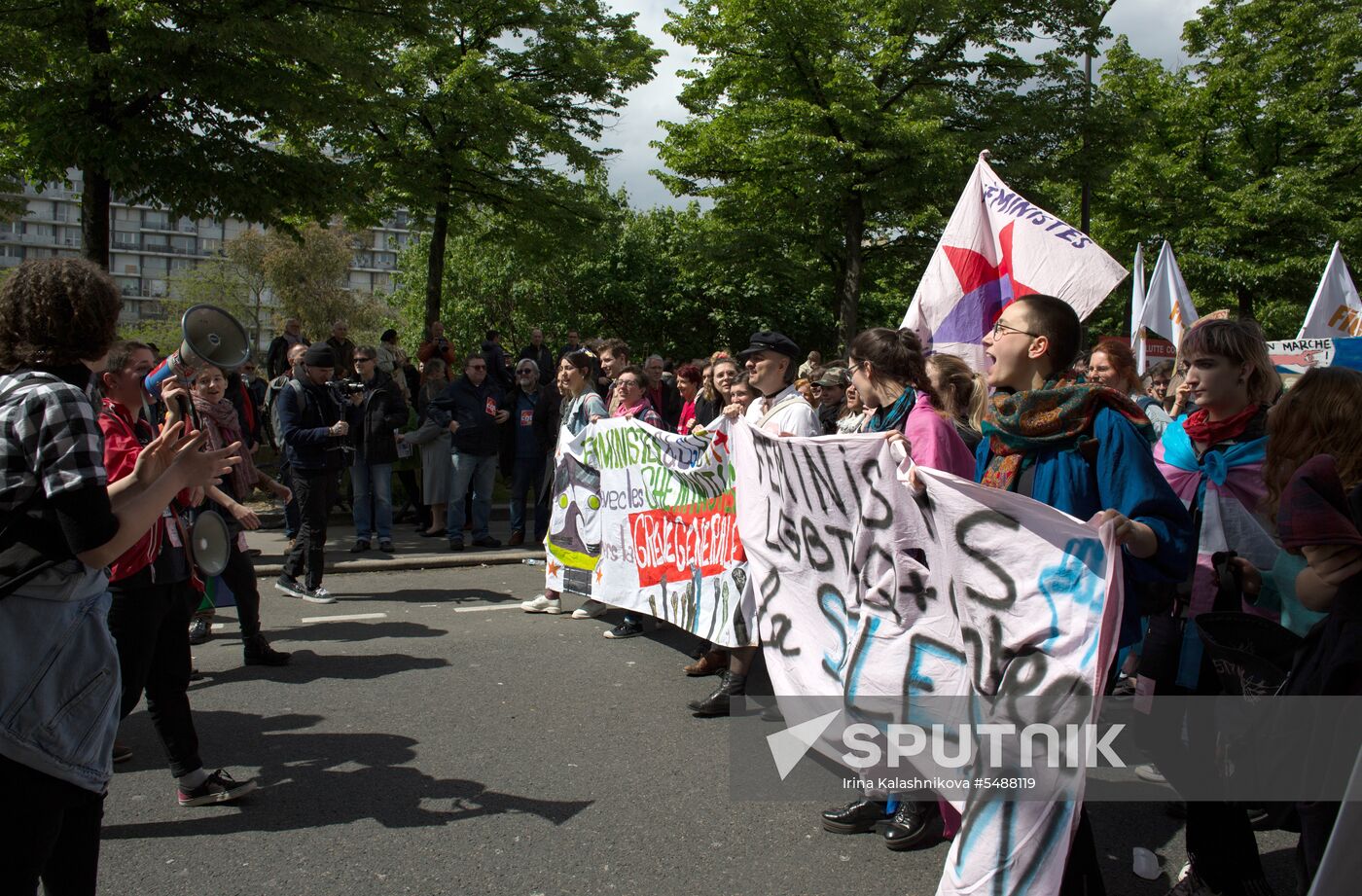 Labor Day rallies abroad
