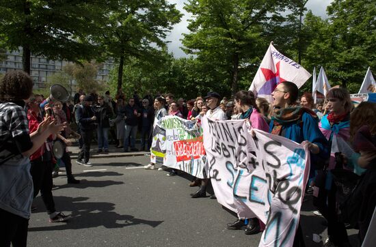 Labor Day rallies abroad