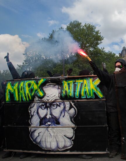 May Day rally brings unrest in Paris