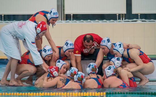 Water polo. FINA World League. Women. Russia vs. Hungary