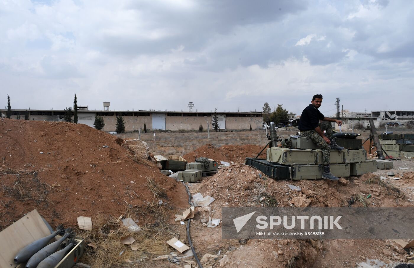 Developments on outskirts of Damascus