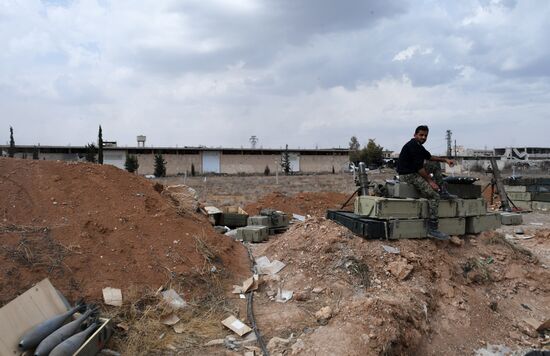 Developments on outskirts of Damascus