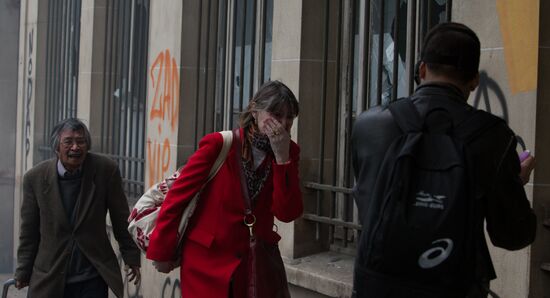 May Day rally brings unrest in Paris