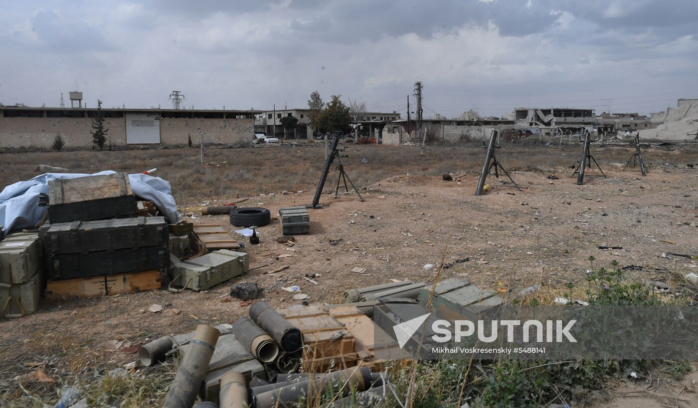 Developments on outskirts of Damascus