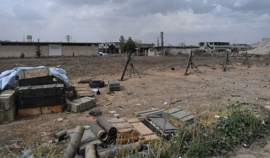 Developments on outskirts of Damascus