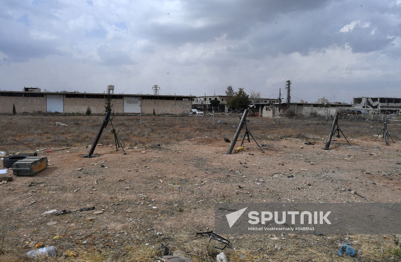 Developments on outskirts of Damascus