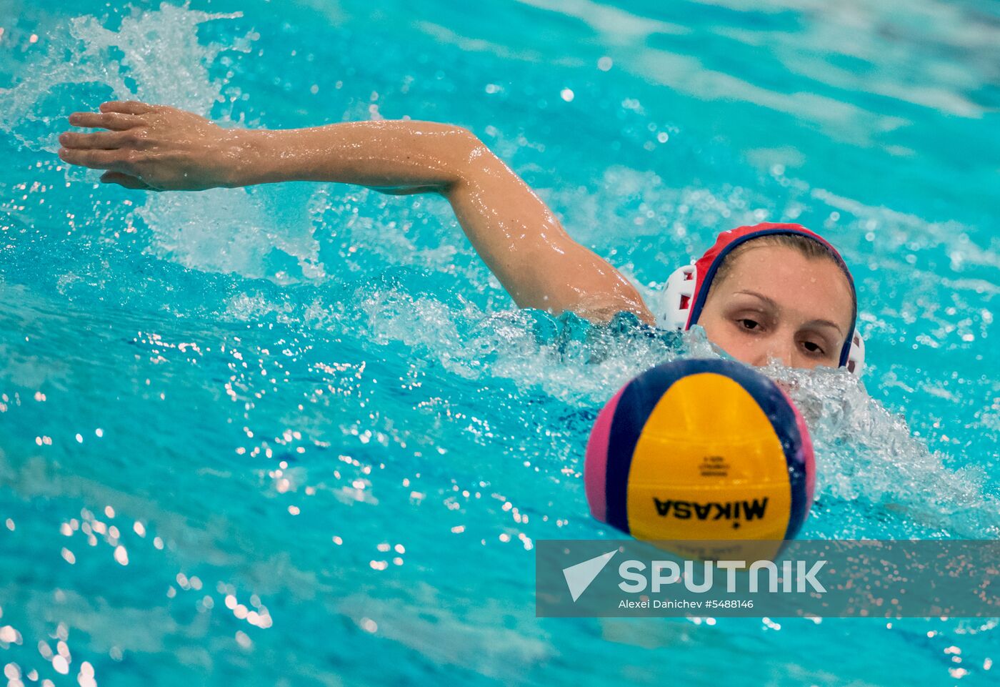 Water polo. FINA World League. Women. Russia vs. Hungary