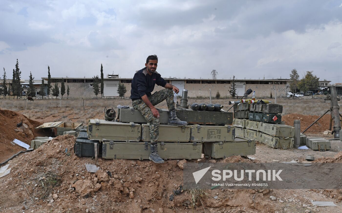Developments on outskirts of Damascus