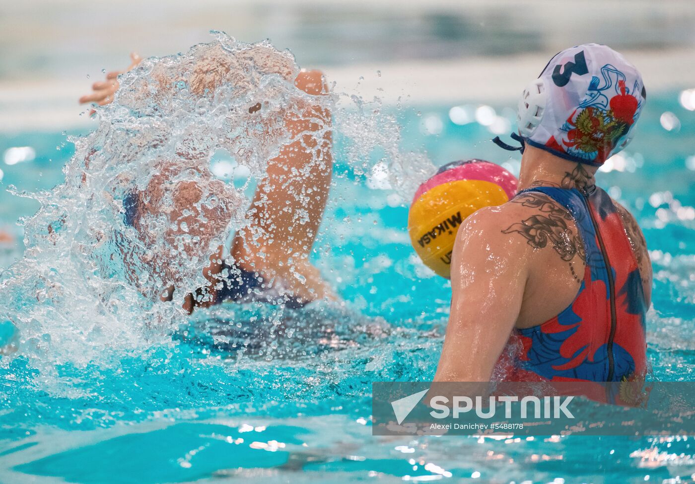 Water polo. FINA World League. Women. Russia vs. Hungary