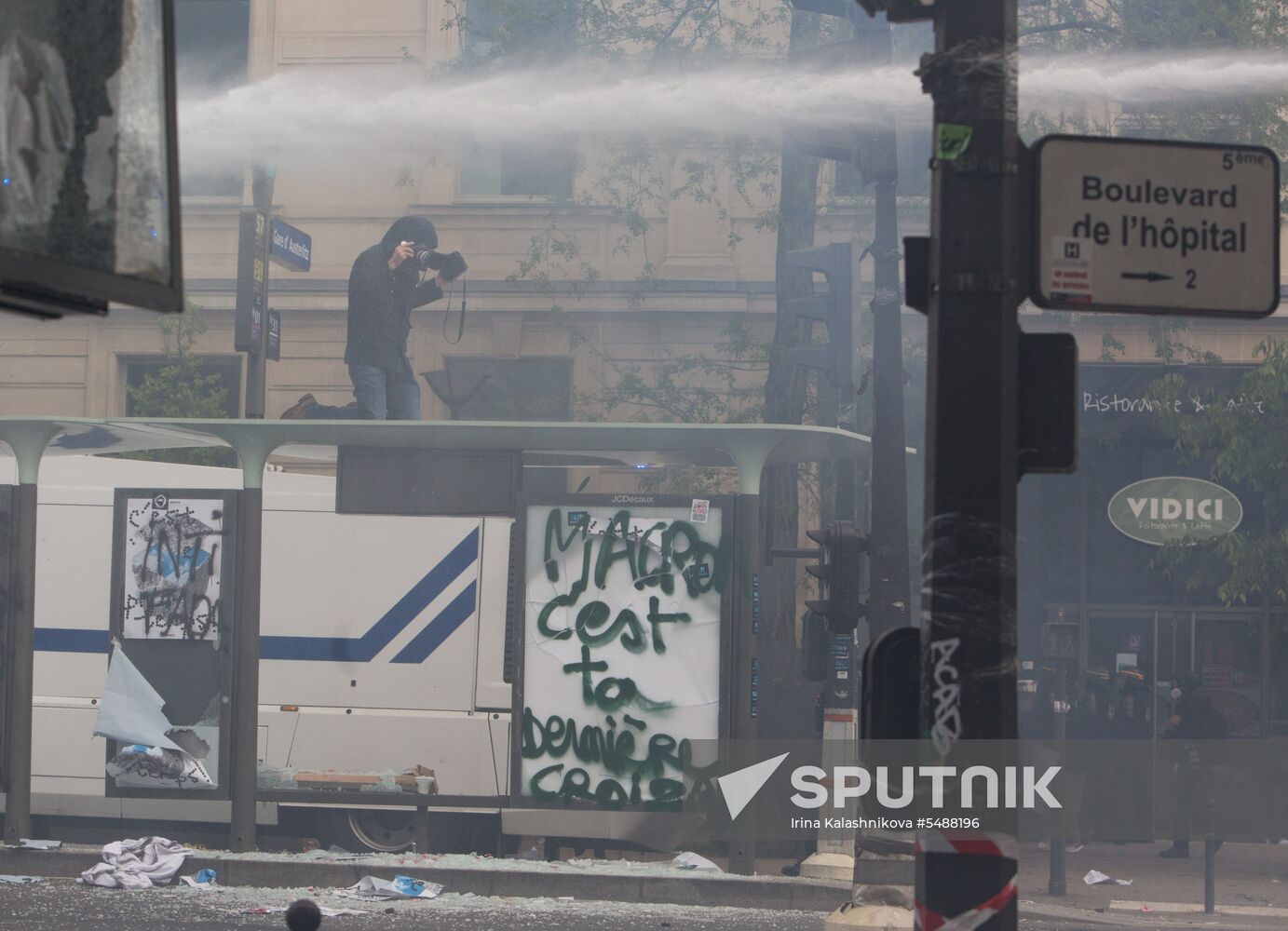 May Day rally brings unrest in Paris
