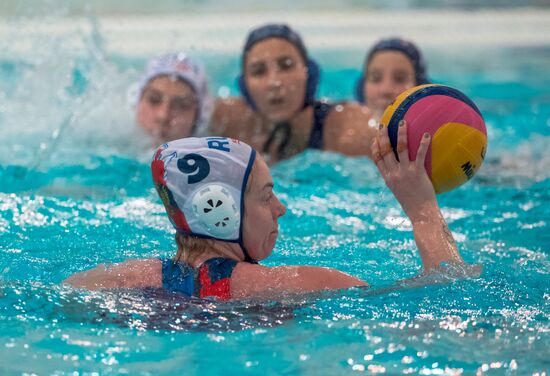 Water polo. FINA World League. Women. Russia vs. Hungary