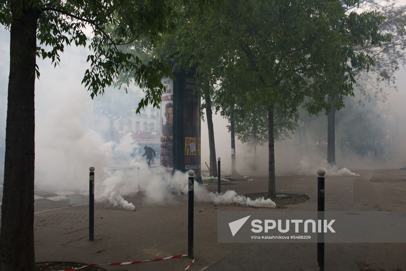 May Day rally brings unrest in Paris