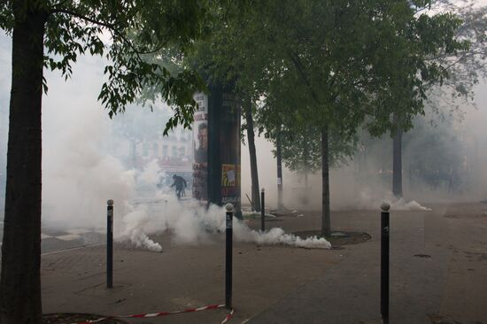 May Day rally brings unrest in Paris