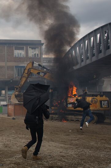 May Day rally brings unrest in Paris