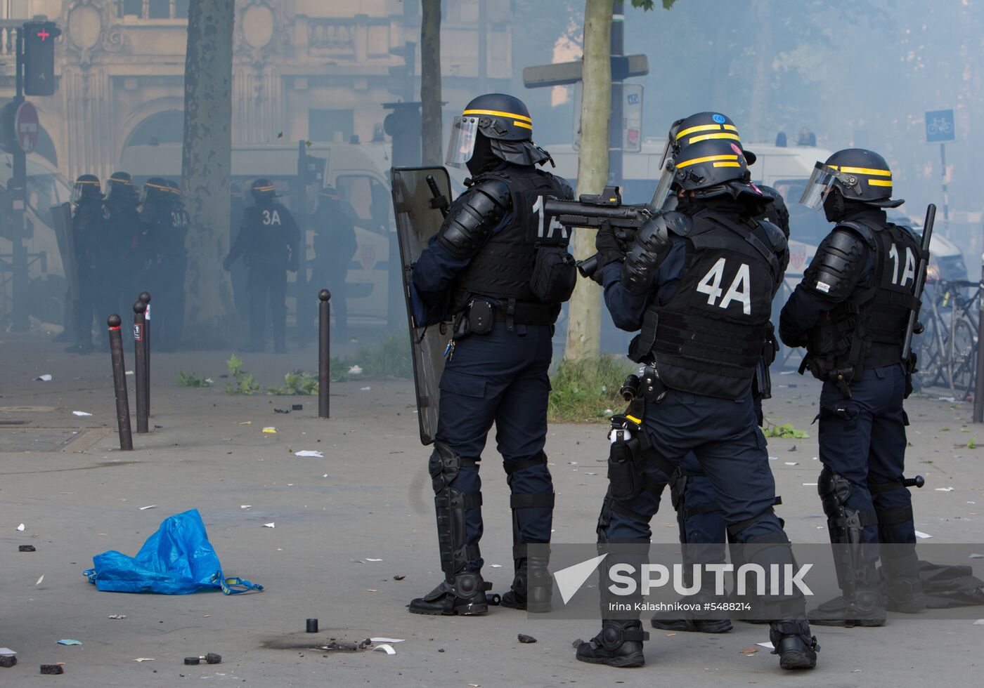 May Day rally brings unrest in Paris