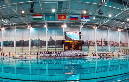 Water polo. FINA World League. Women. Russia vs. Hungary