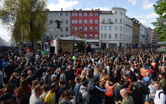 May Day rally brings unrest in Berlin