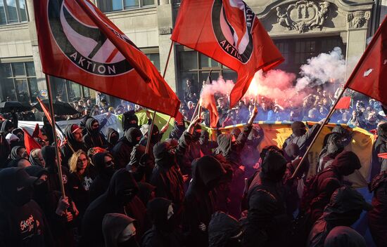 May Day rally brings unrest in Berlin