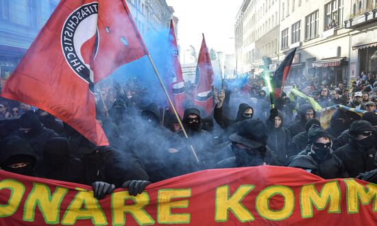 May Day rally brings unrest in Berlin