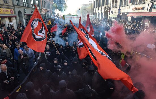May Day rally brings unrest in Berlin