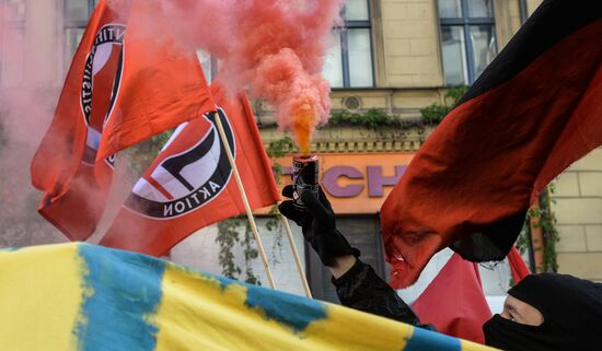 May Day rally brings unrest in Berlin