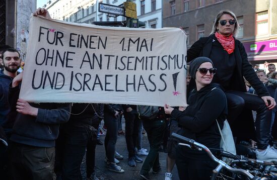 May Day rally brings unrest in Berlin