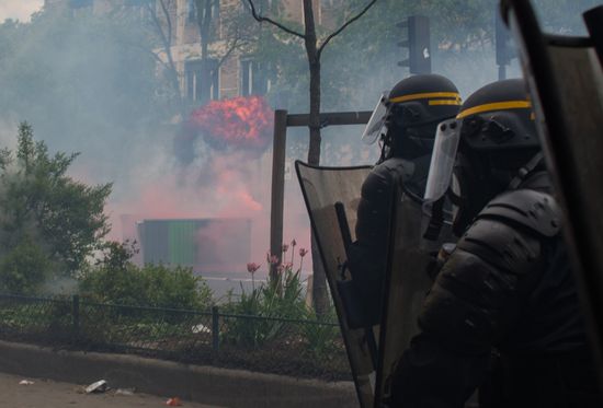 May Day rally brings unrest in Paris