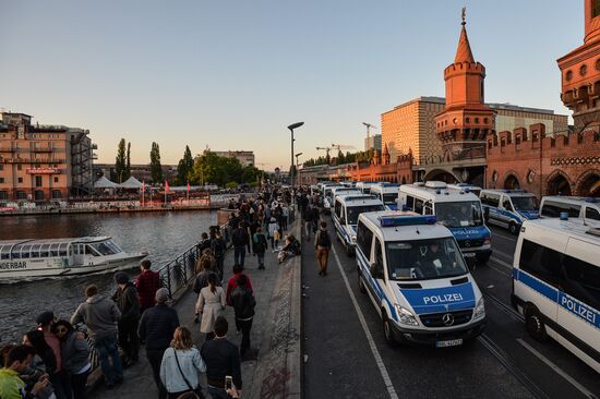 May Day rally brings unrest in Berlin