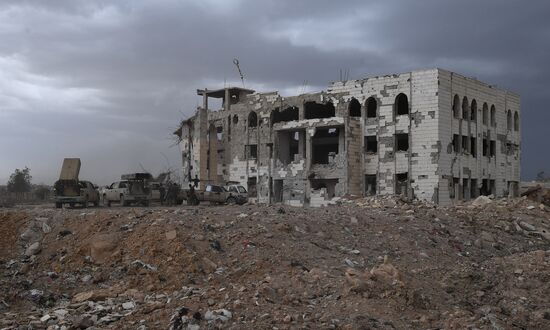 Developments on outskirts of Damascus