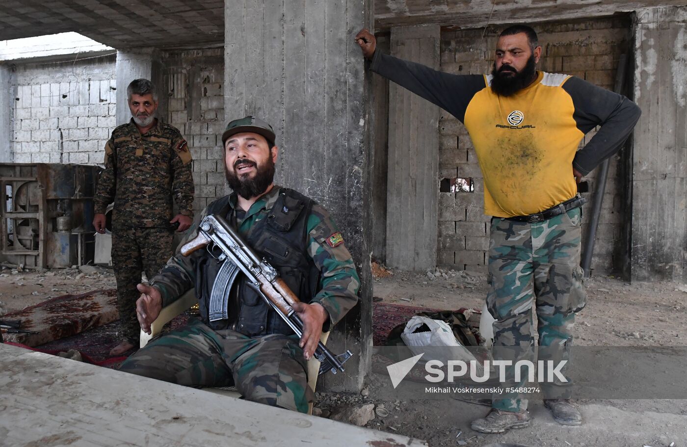 Developments on outskirts of Damascus